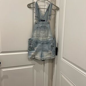 Blue Spice Denim Overalls